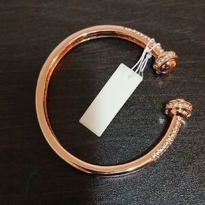 Elegant Rose Gold Bangle Bracelet